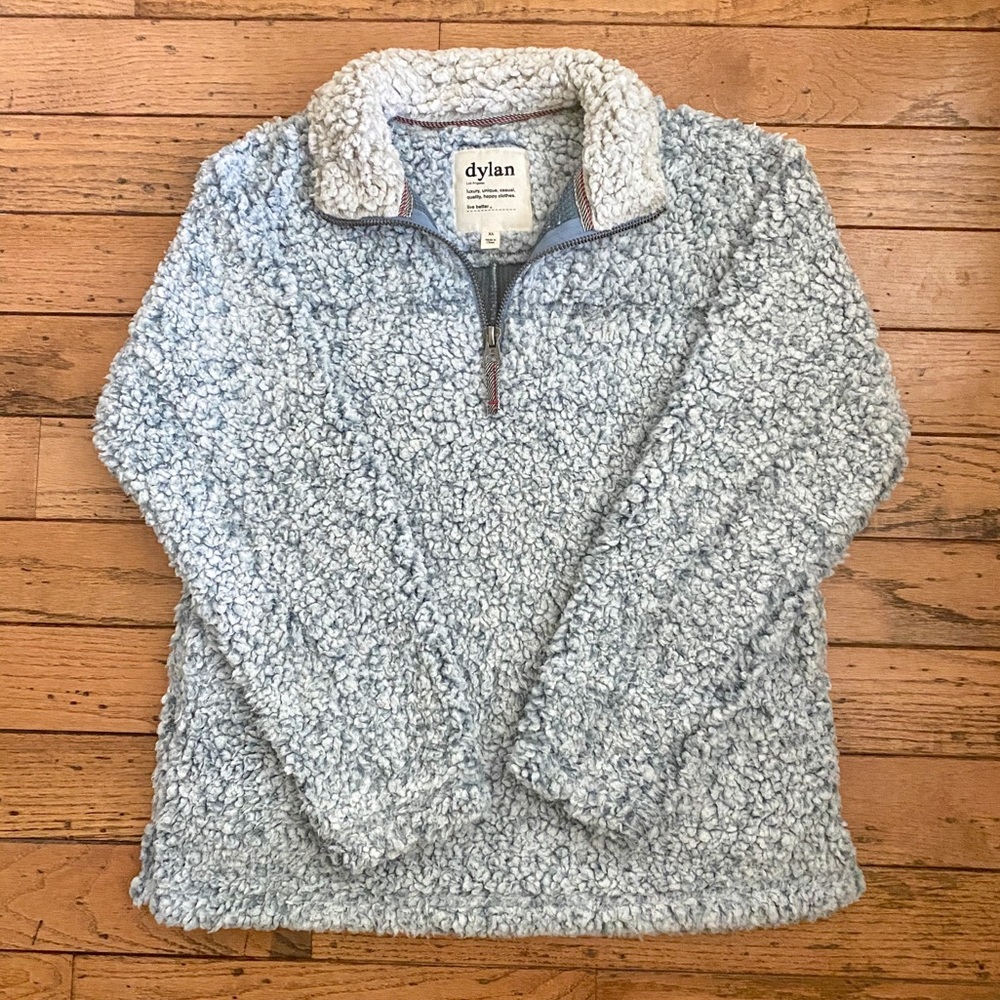 Dylan by True Grit Frosty Tipped Pile Pullover